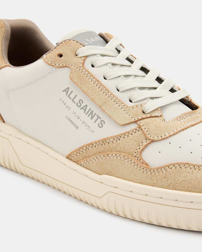 Regan Leather Low Top Trainers