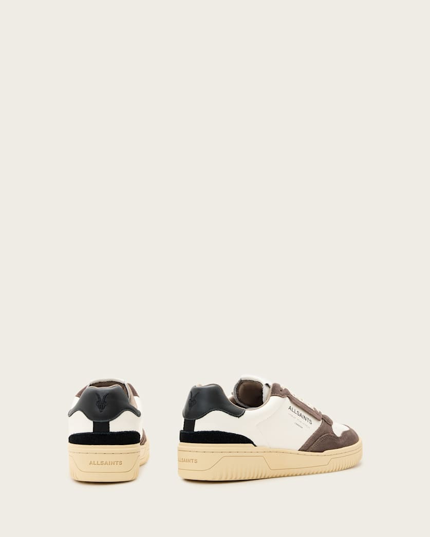 Regan Leather Low Top Trainers