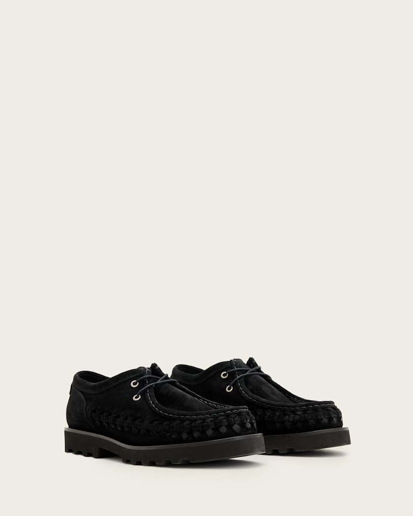 Skiff Woven Boat Shoes