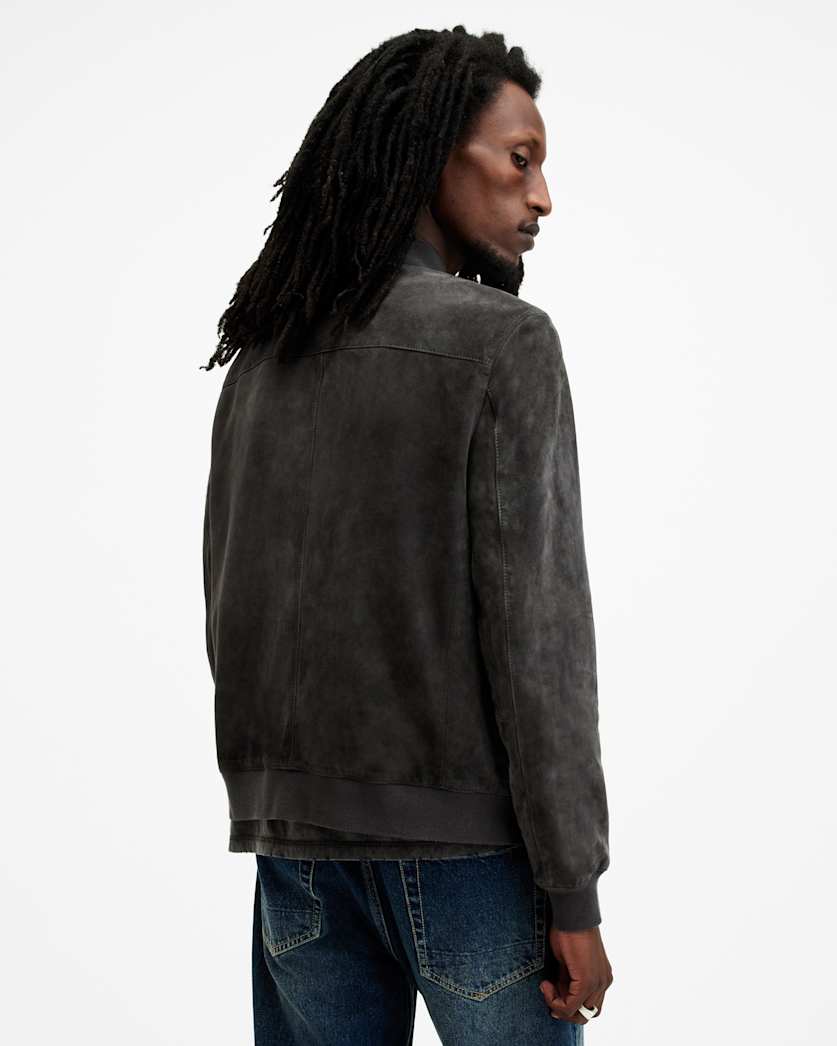 Kemble Suede Bomber Jacket