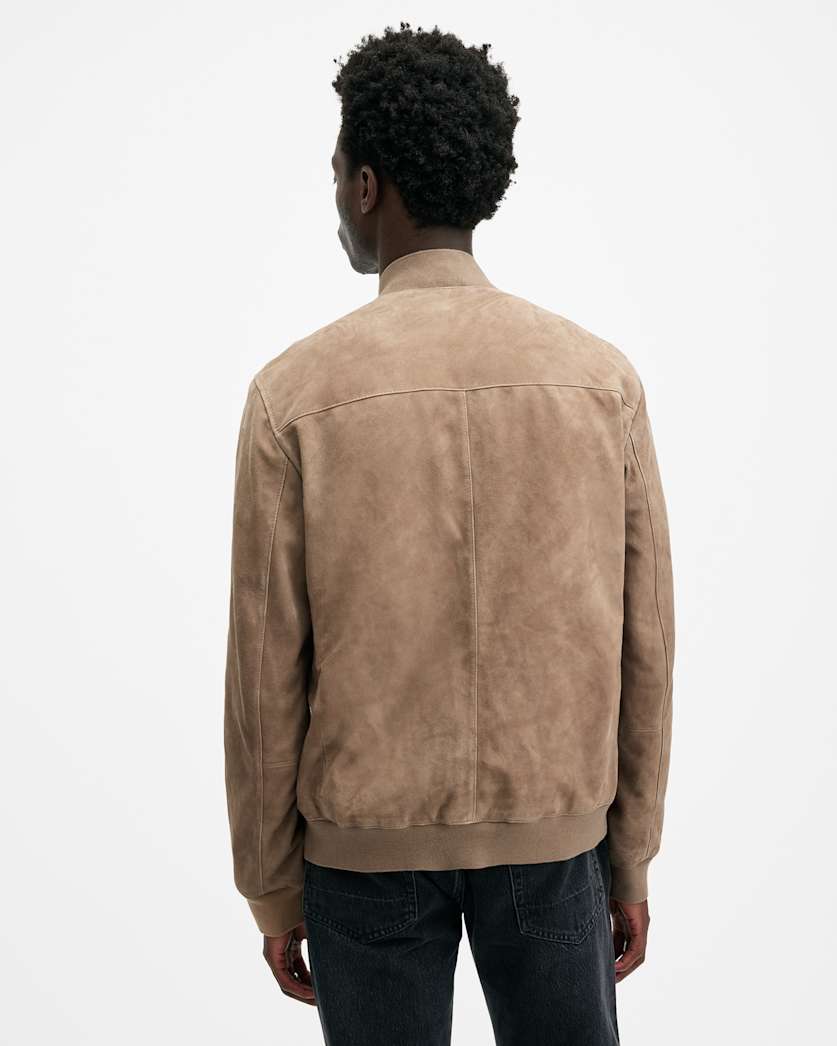 Kemble Suede Bomber Jacket