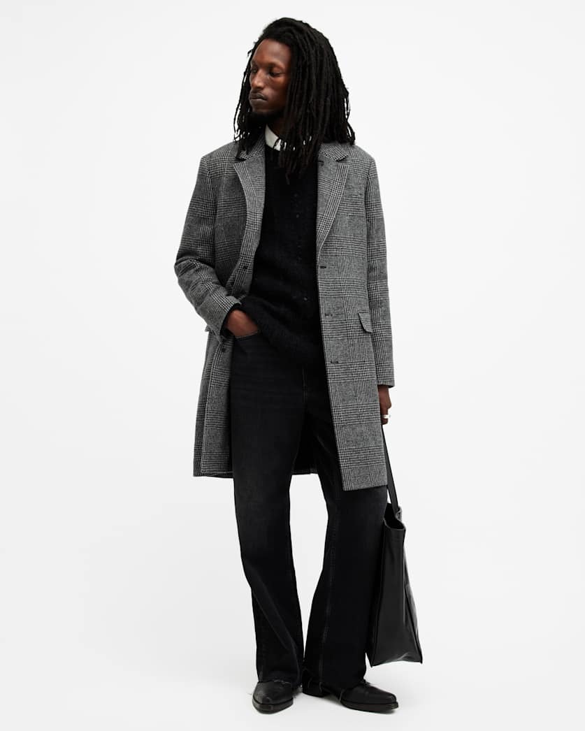 Whitlock Checked Formal Coat