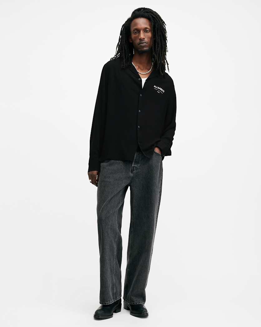 Underground Long Sleeve Relaxed Fit Shirt
