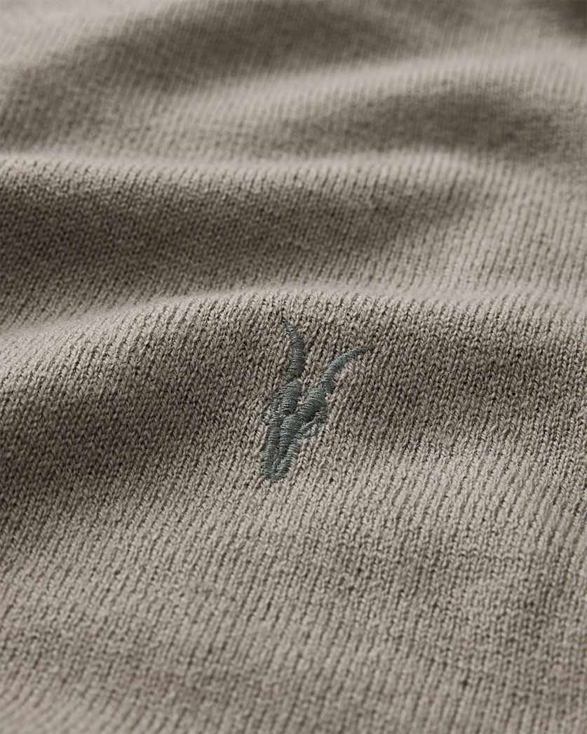 Kilburn Zip Funnel Neck Ramskull Jumper