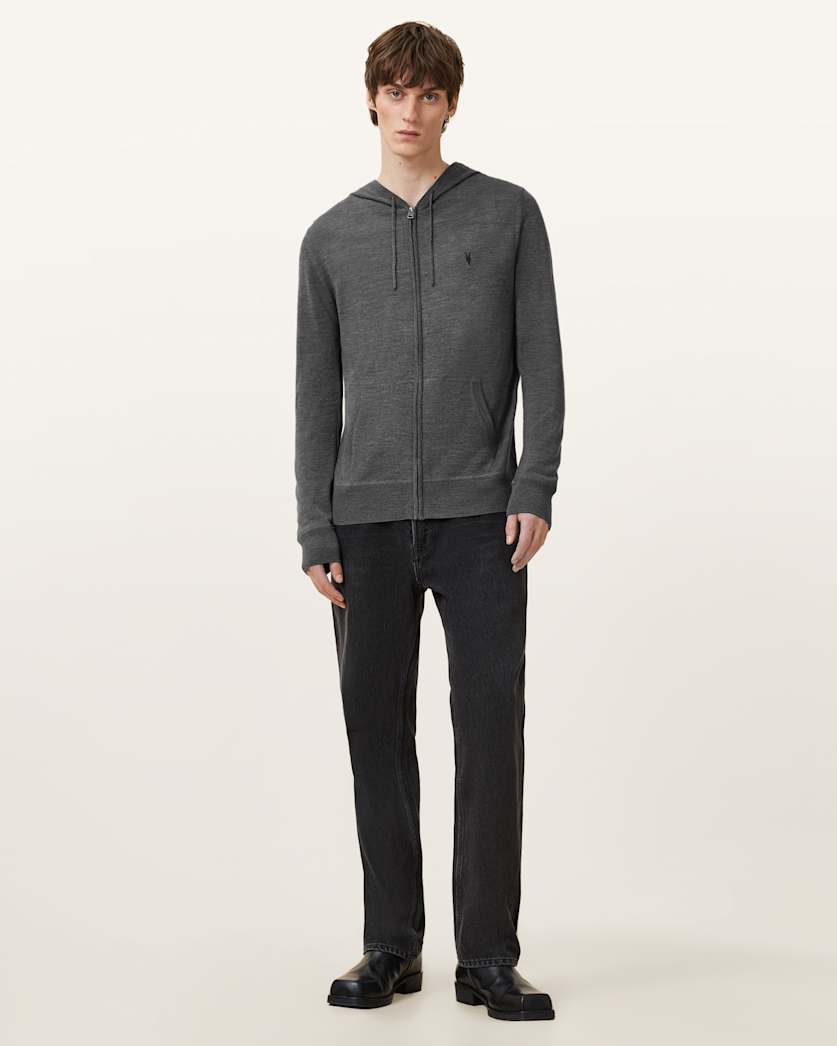 Mode Merino Zip Up Ramskull Hoodie