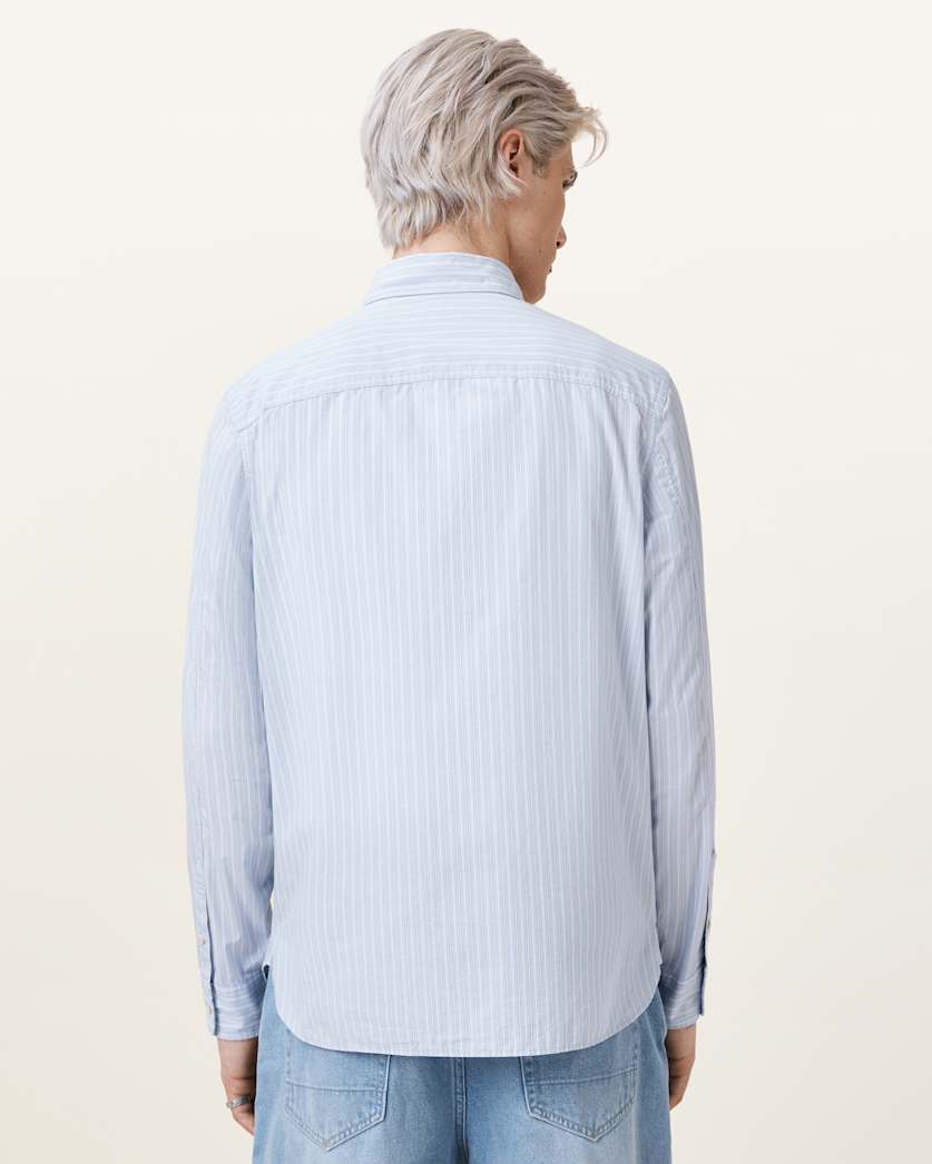 Saint Long Sleeve Ramskull Cotton Shirt
