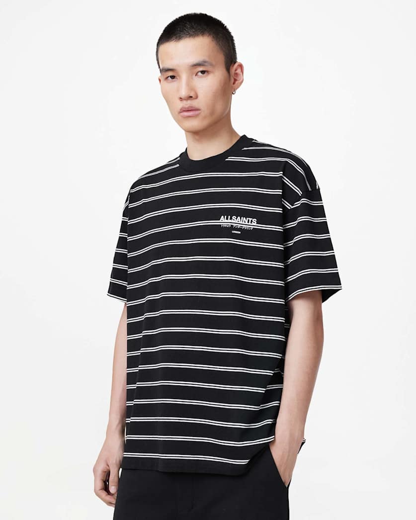Underground Oversized Striped T-Shirt