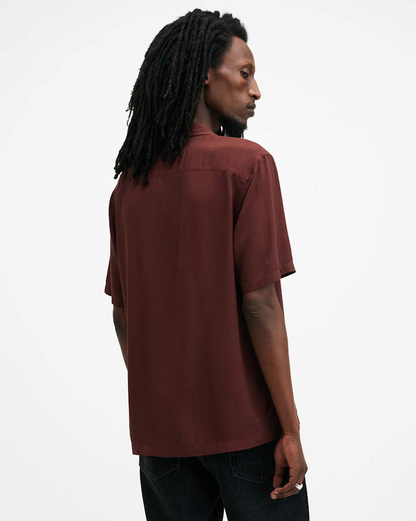 Venice Revere Collar Ramskull Shirt