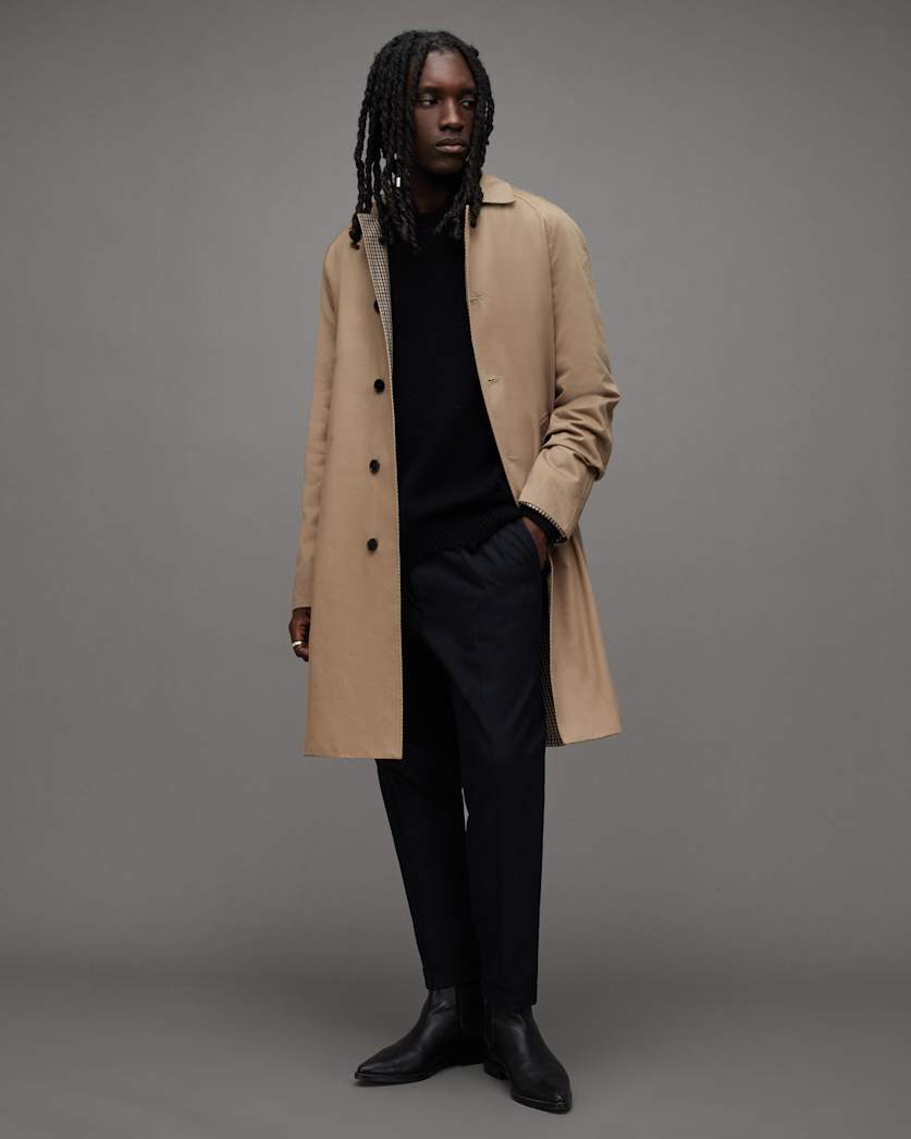 Denman Reversible Checked Inner Coat