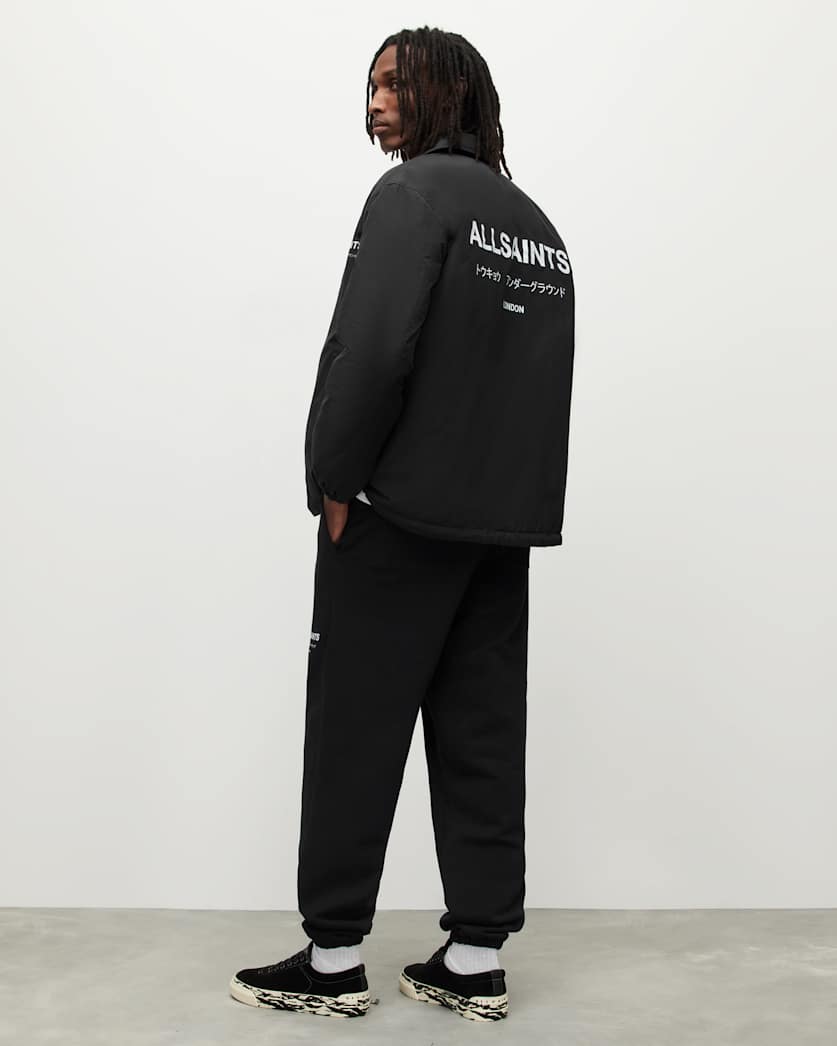 Underground Straight Cuffed Logo Sweatpants
