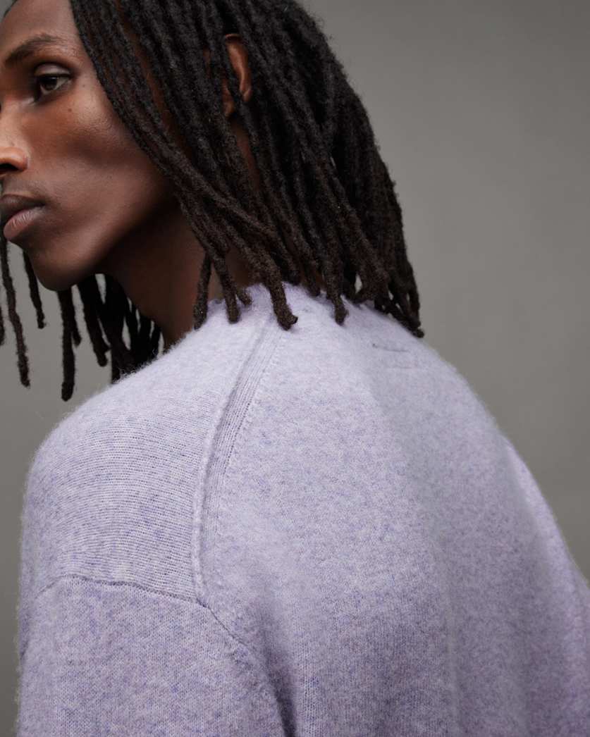 Luka Distressed Crew Neck Jumper