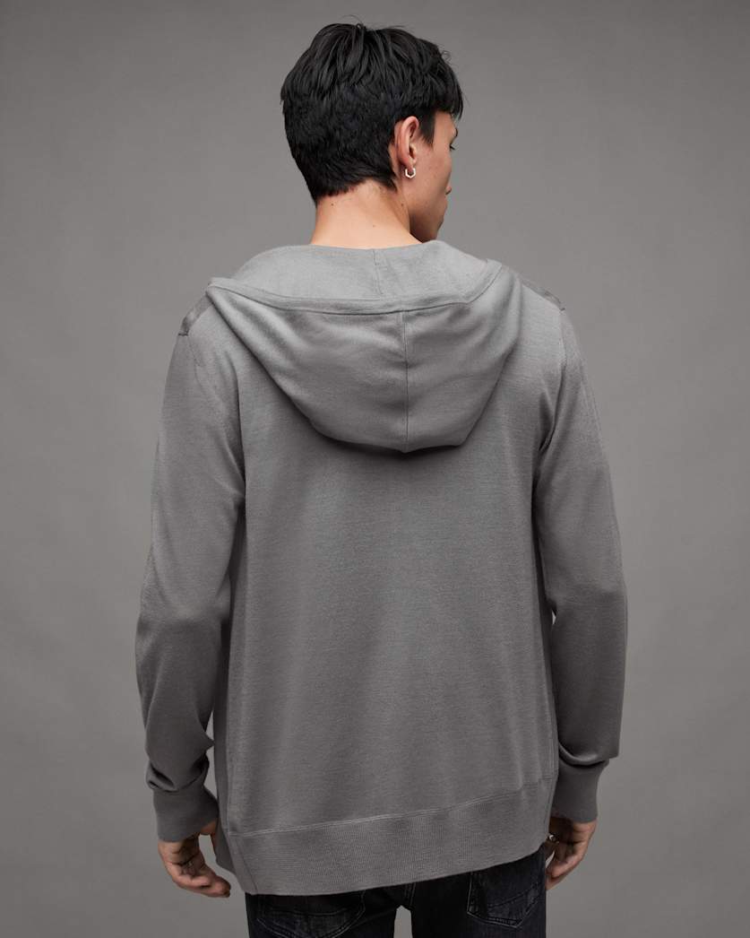 Mode Merino Zip Up Ramskull Hoodie
