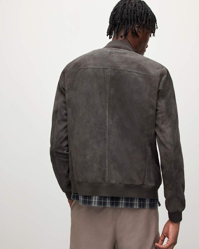 Kemble Suede Bomber Jacket