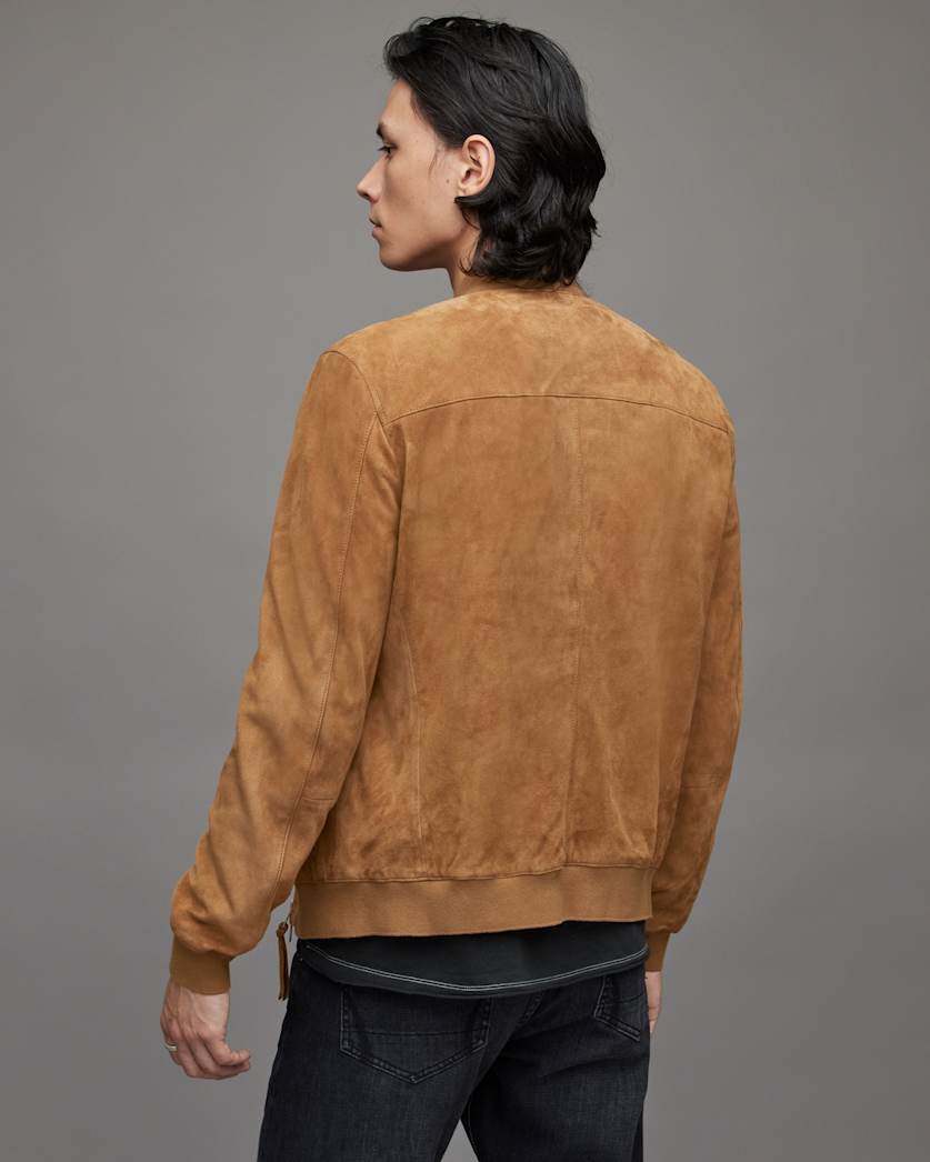 Kemble Suede Bomber Jacket