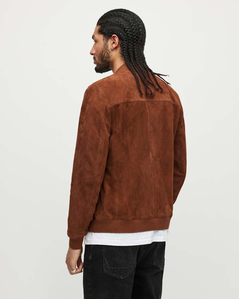 Kemble Suede Bomber Jacket