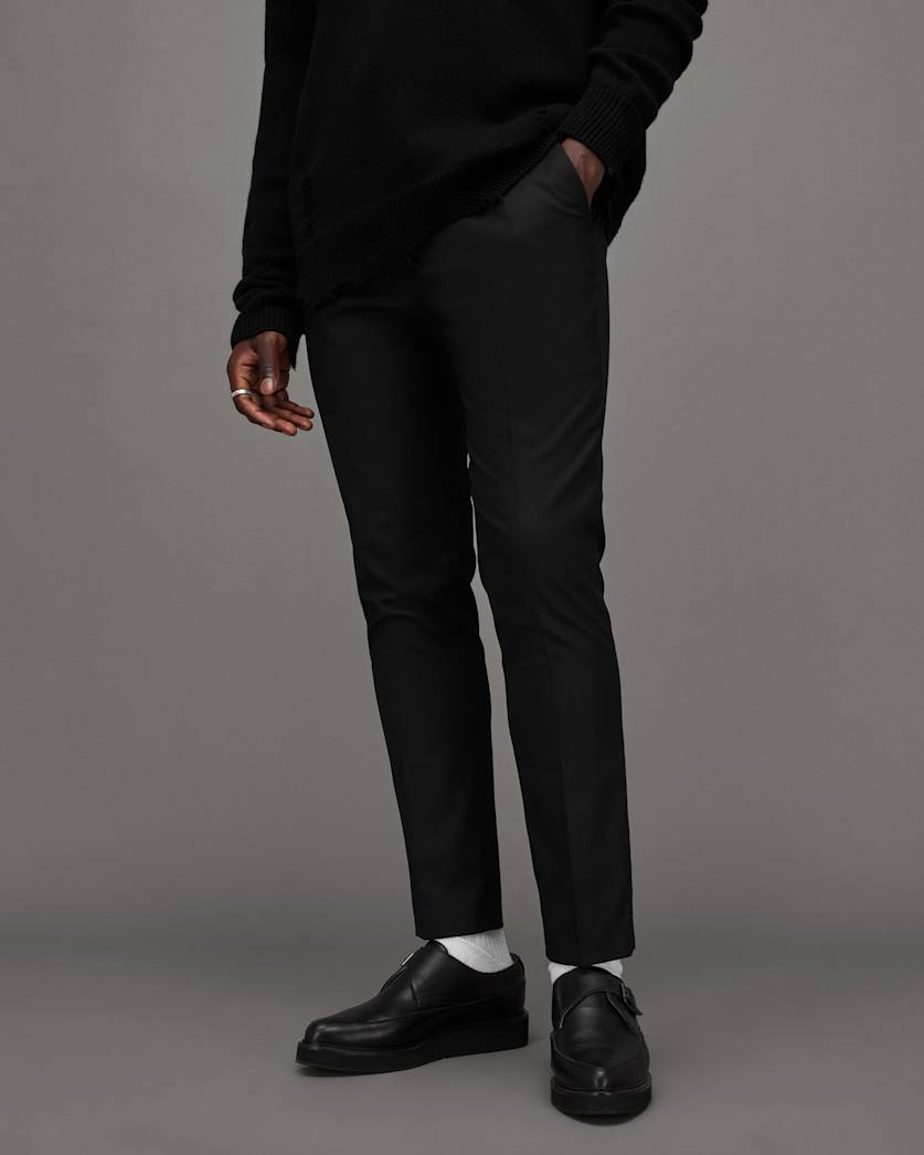 Evar Skinny Fit Tailored Trousers