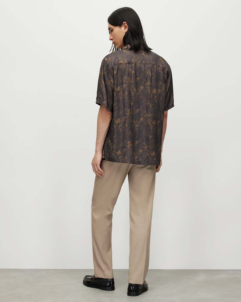 Talia Mid-Rise Straight Fit Trousers
