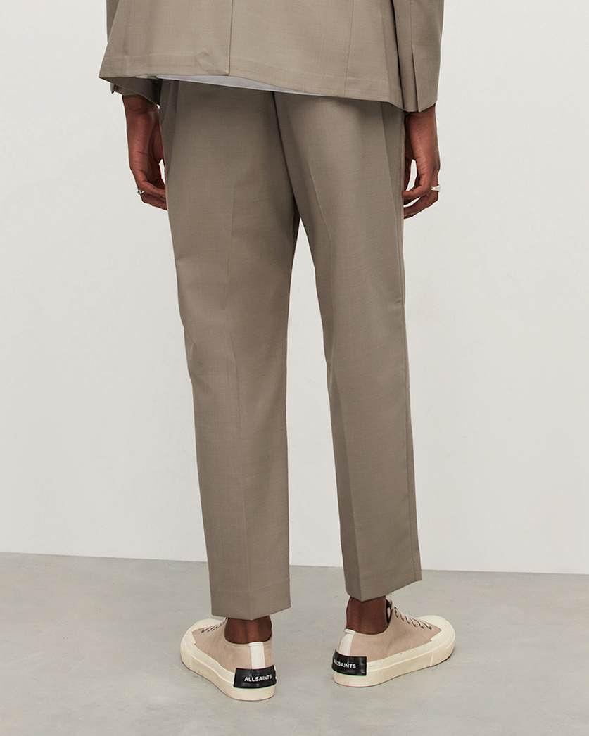 Capulet Mid-Rise Cropped Taper Trousers