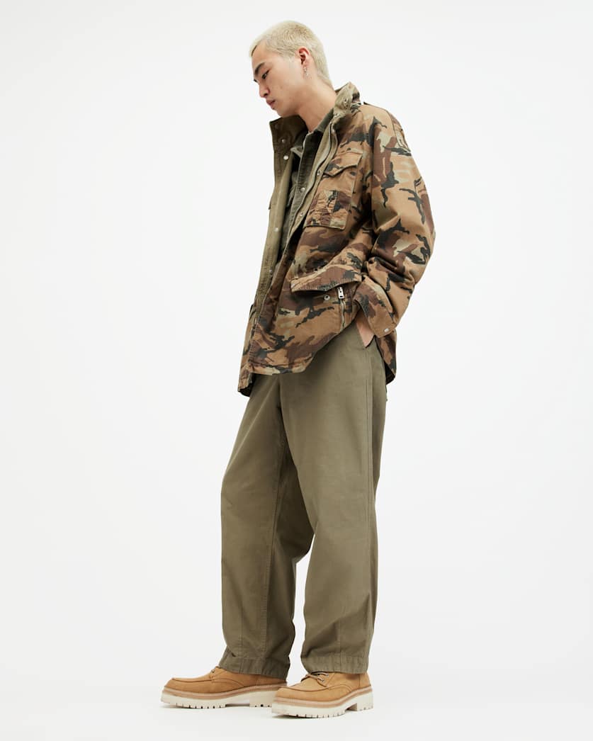 Buck Wide Tapered Fit Trousers