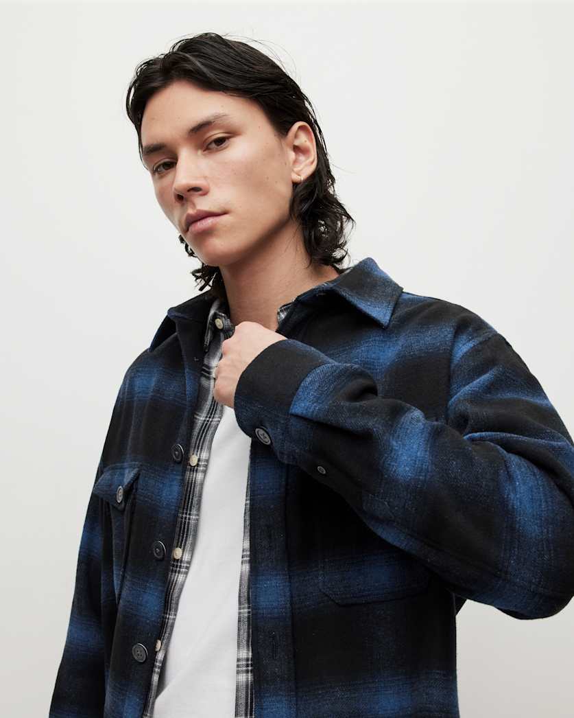 Rotation Checked Overshirt