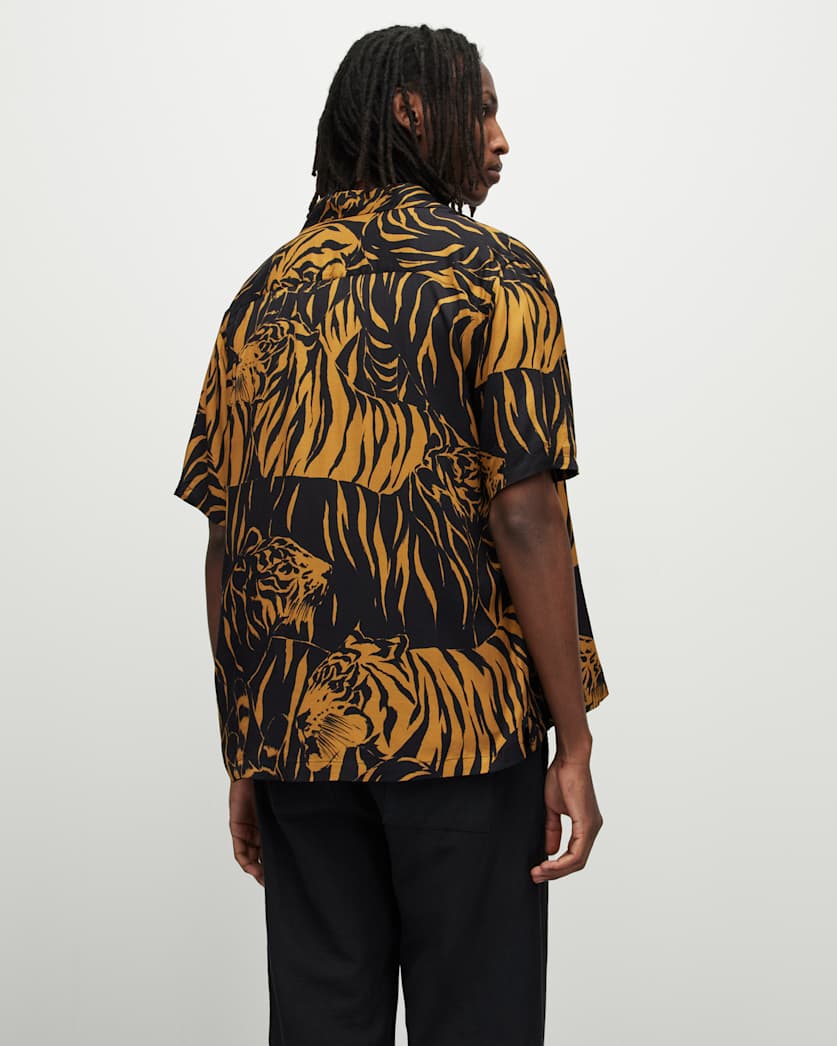 Wildcat Bold Tiger Print Relaxed Shirt