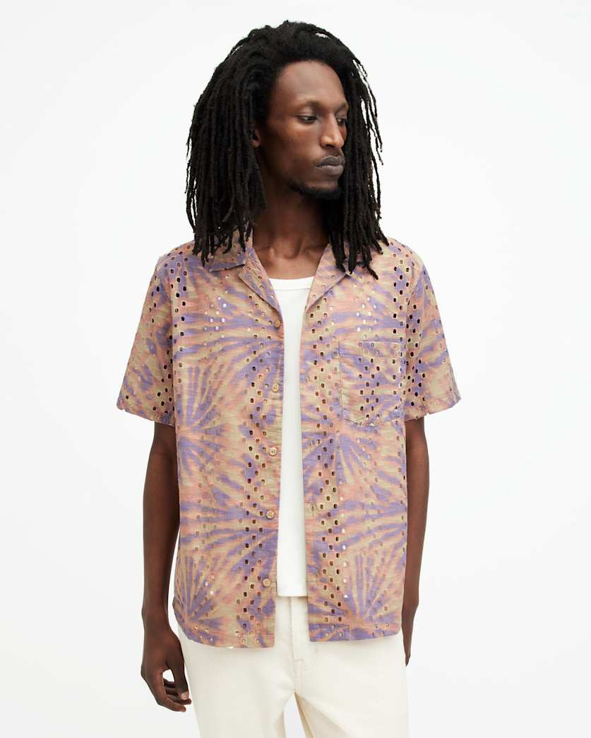 Yucca Broderie Printed Relaxed Fit Shirt