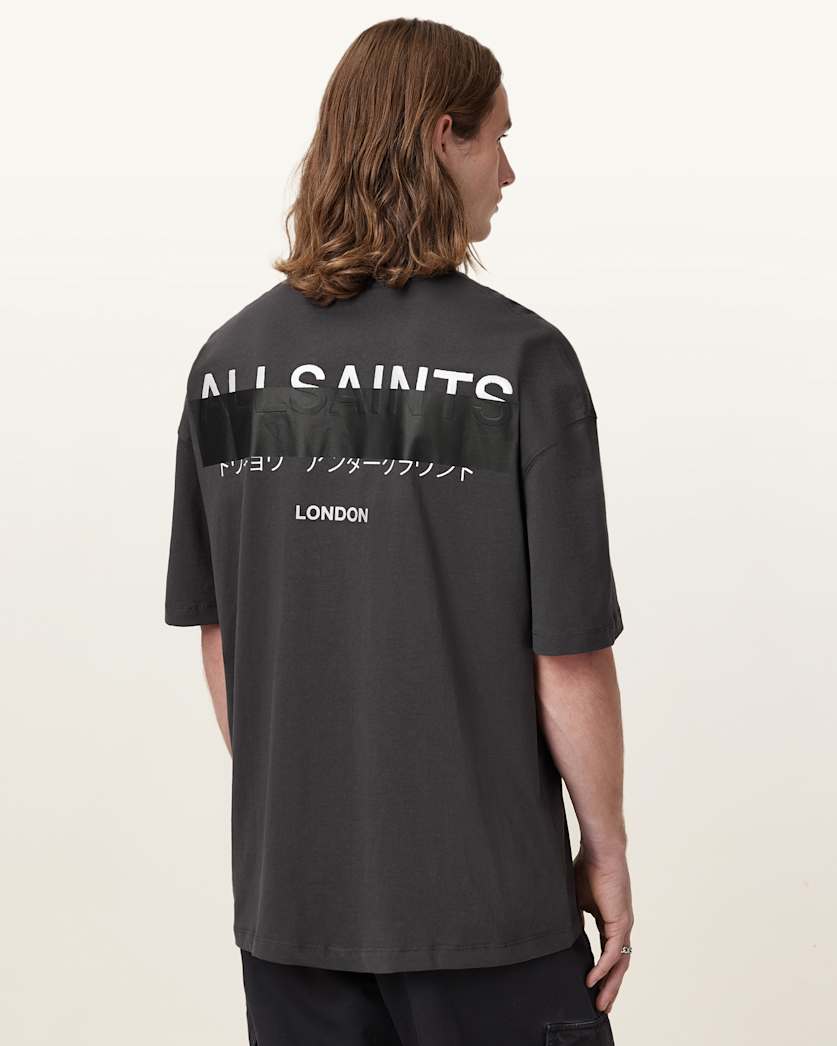 Redact Oversized Logo T-Shirt