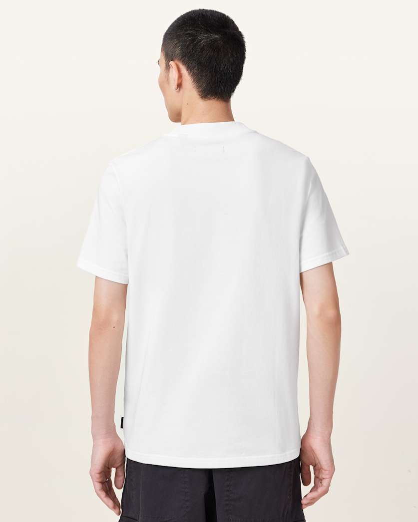 Nero Mock Neck Short Sleeve T-Shirt