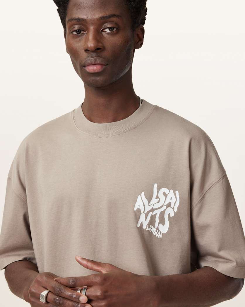 Orlando Logo Print Oversized T-Shirt