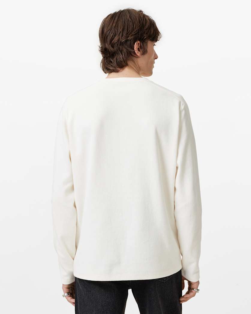 Rowe Long Sleeve Waffle Ramskull T-Shirt
