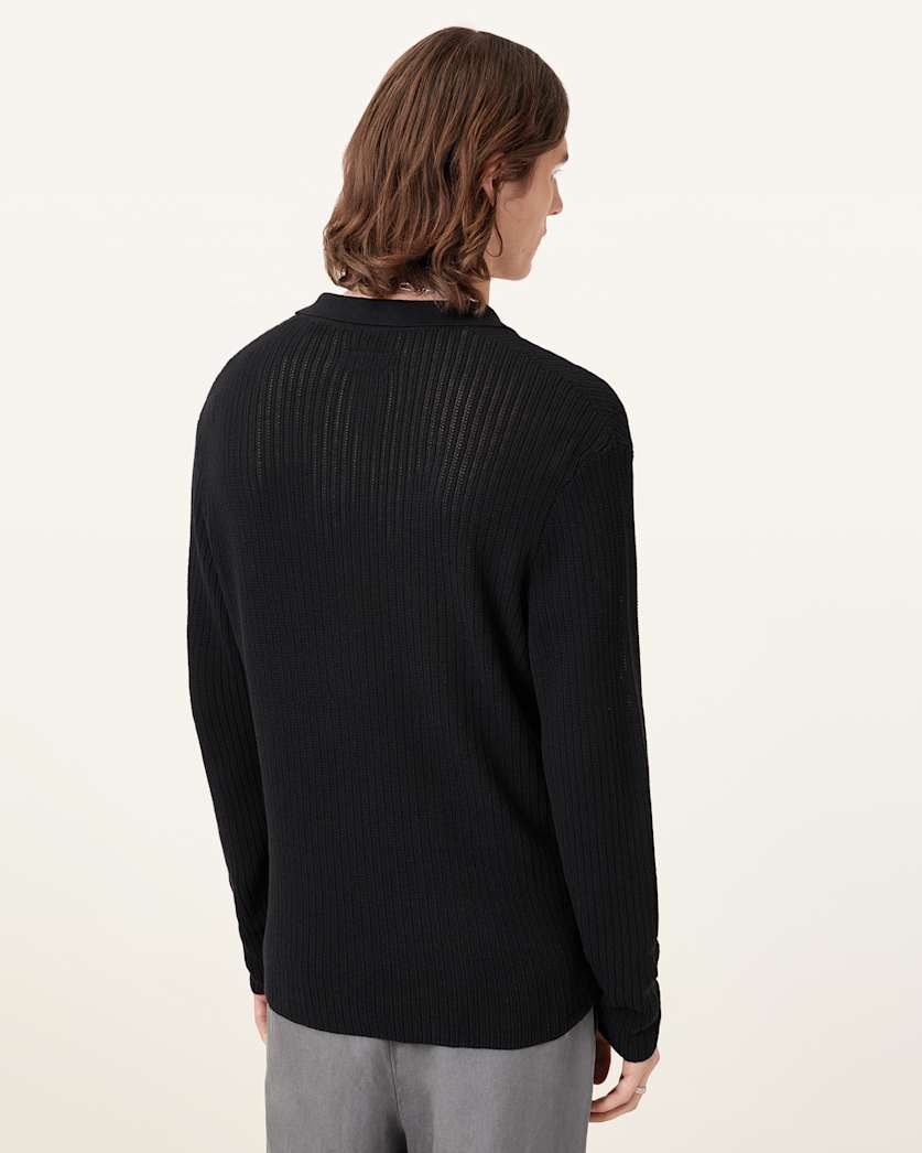 Thoma Long Sleeve Polo Shirt