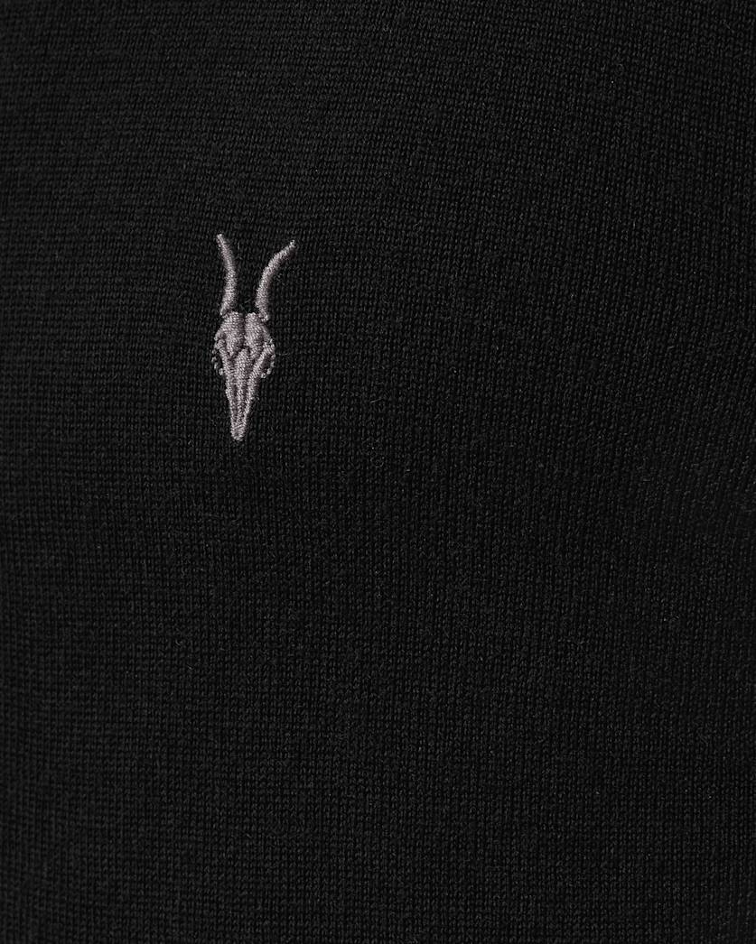 Mode Merino Zip Up Ramskull Hoodie