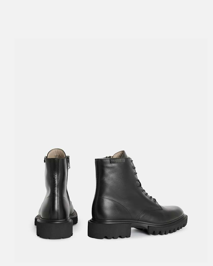 Vaughan Chunky Leather Boots