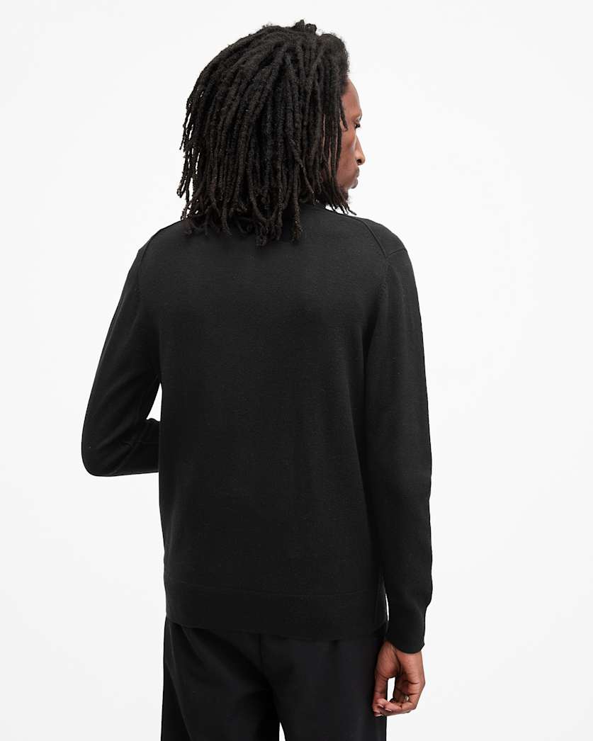 Kilburn Zip Funnel Neck Ramskull Jumper