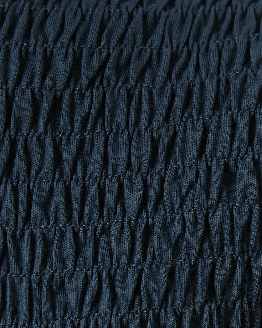 Dael Smocked Slim Top