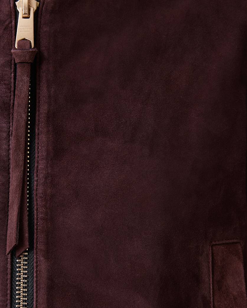 Orten Suede Bomber Jacket