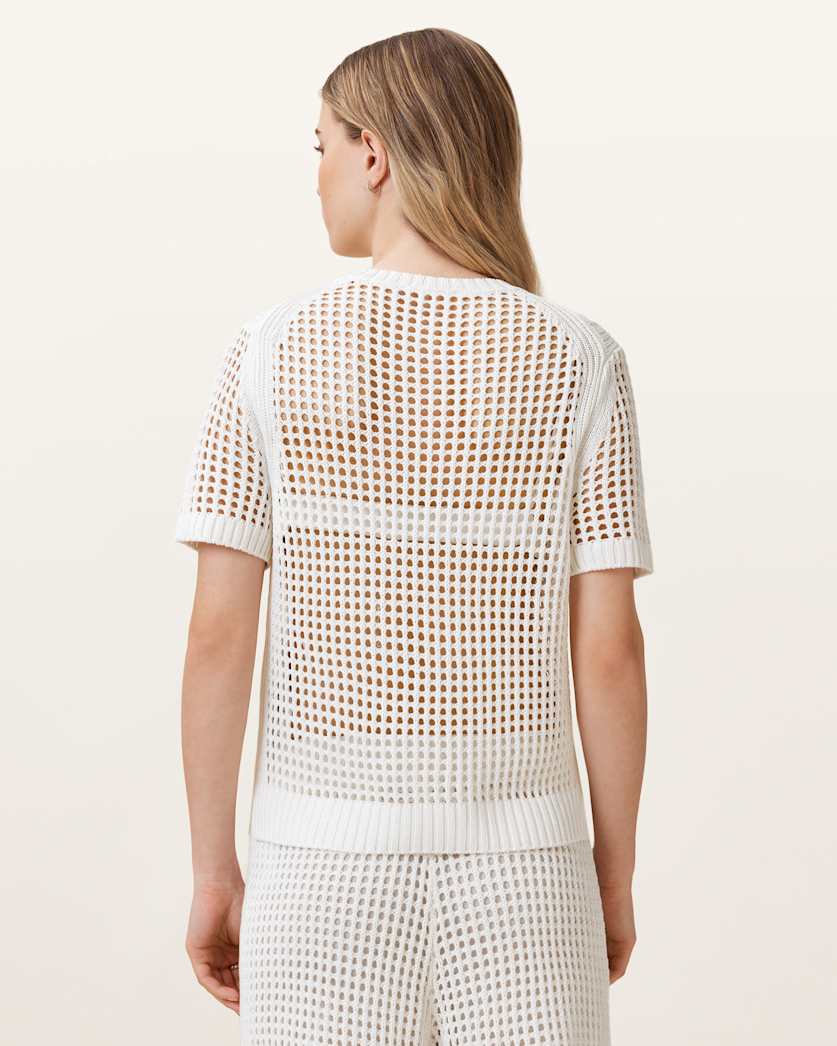 Paloma Open-Knit T-Shirt