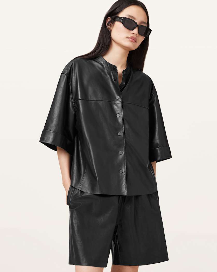 Jenna Lea Leather Shirt