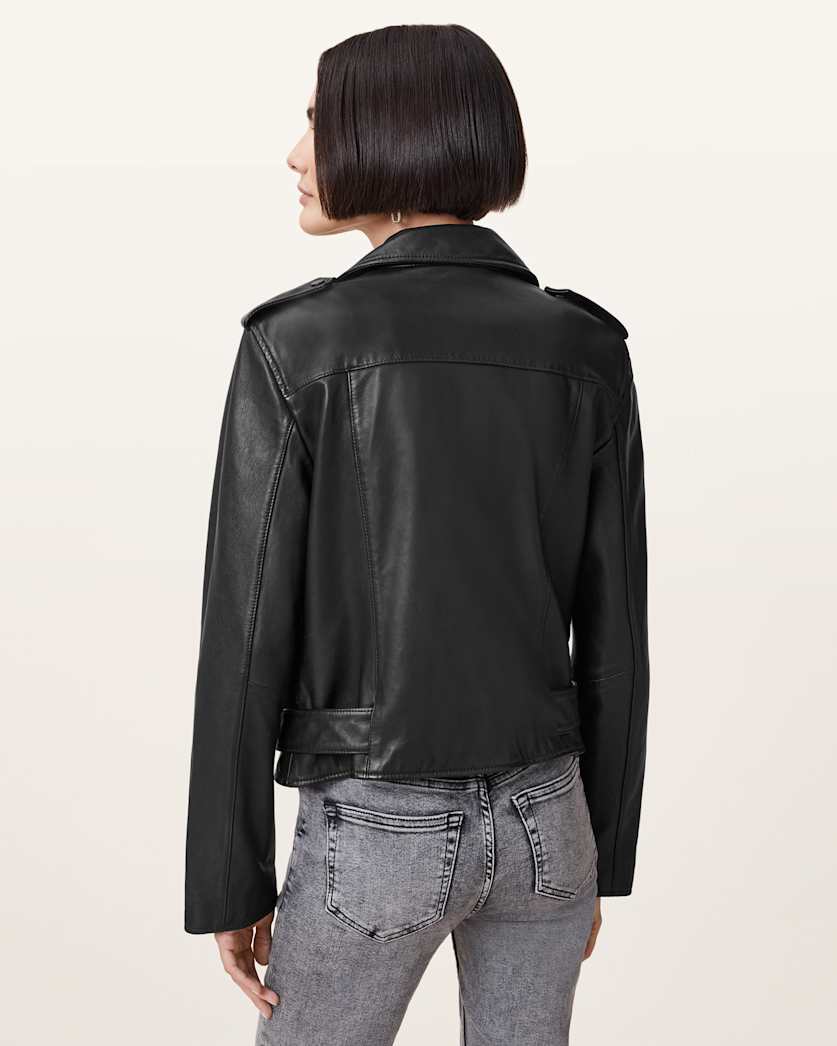 Balfern Leather Biker Jacket