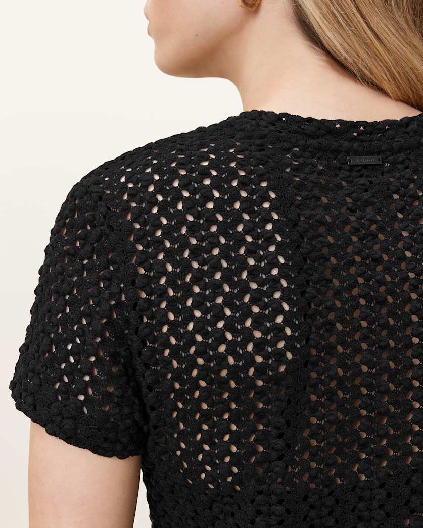Karma Crochet Stevie Slim Fit T-Shirt