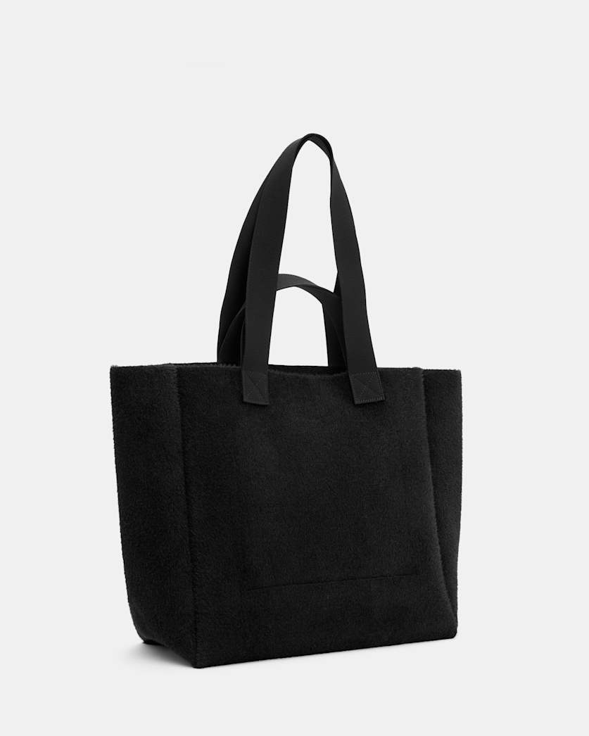 Izzy Textured Logo Tote Bag