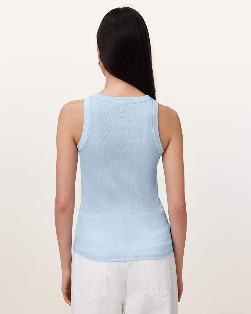 Rina Crew Neck Sleeveless Tank Top