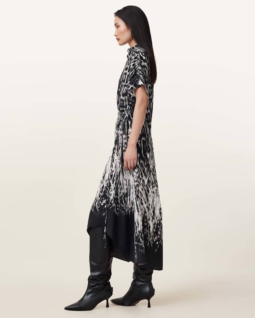 Rosie Short Sleeve Midi Dress