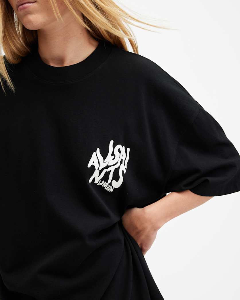Orlando Logo Print Oversized T-Shirt