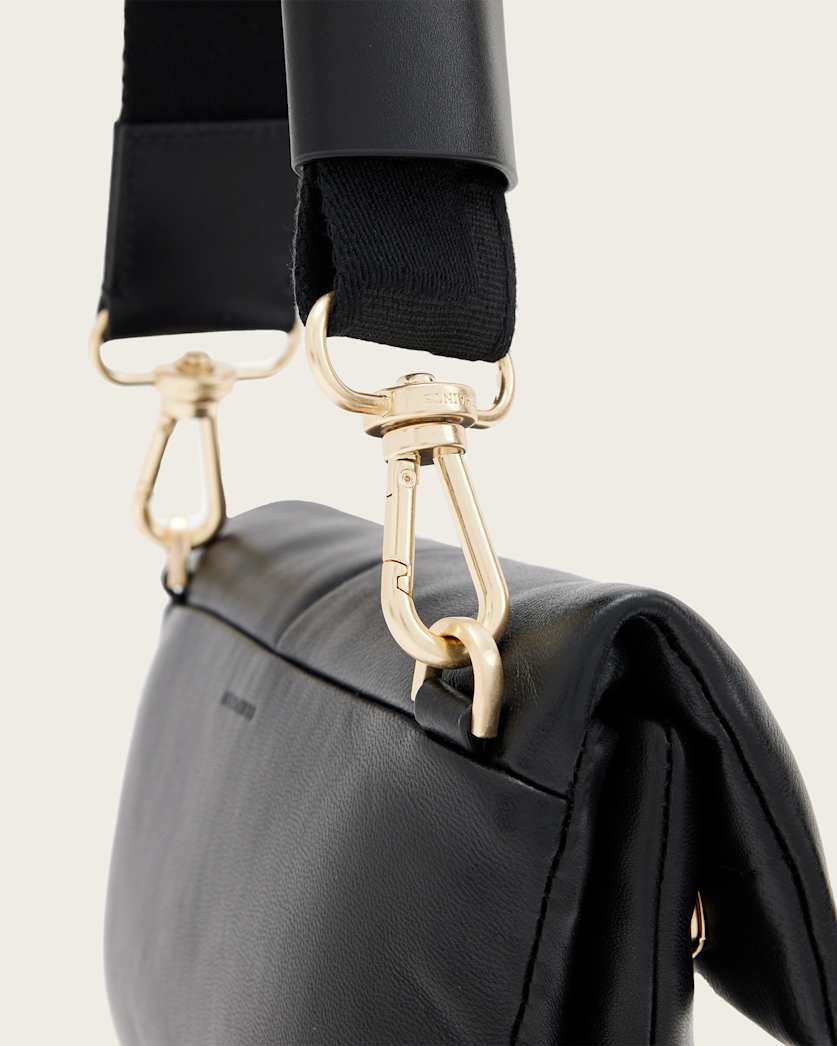 Ezra Quilted Leather Crossbody Bag
