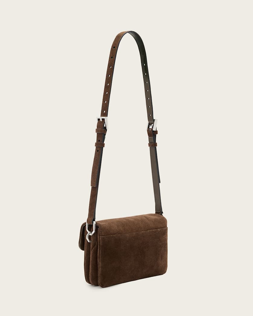 Jupiter Suede Crossbody Bag