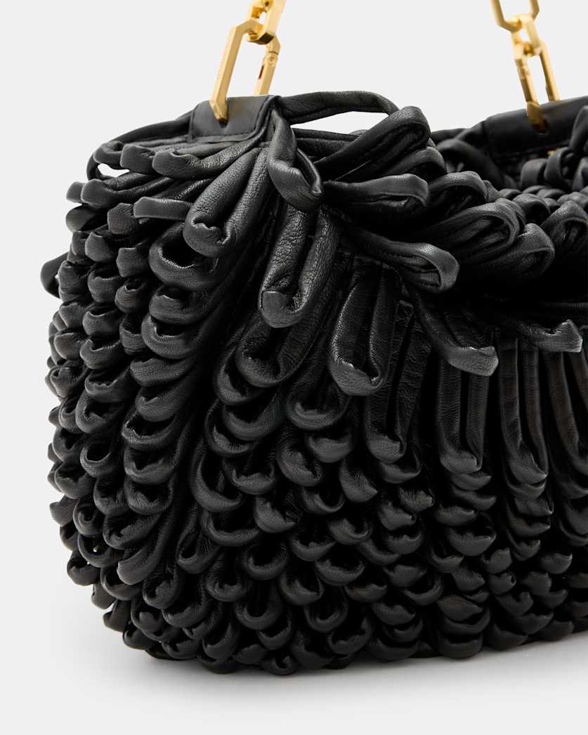 Madea Mini Chain Strap Leather Loop Bag