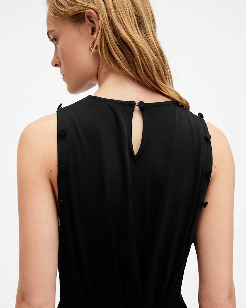Susannah Removable Sleeve Maxi Dress