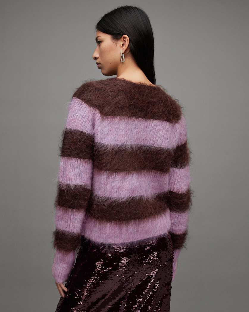 Lou Brushed Striped Jumper