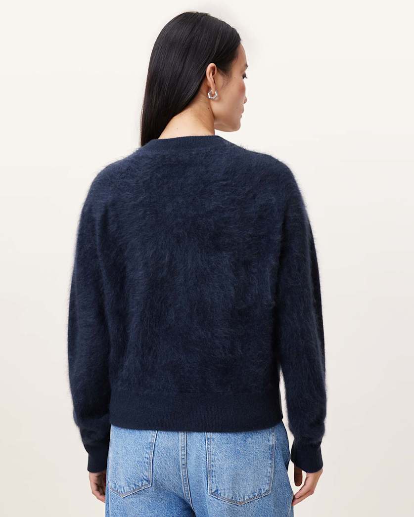 Rebel Zip Up Cashmere Cardigan